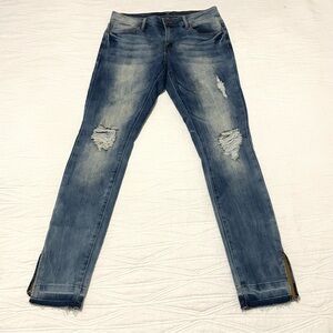 Versace V 1969 Italia Women’s Distressed Slim Skinny Jeans